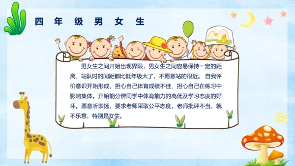 小学生心理健康通用PPT课件模板