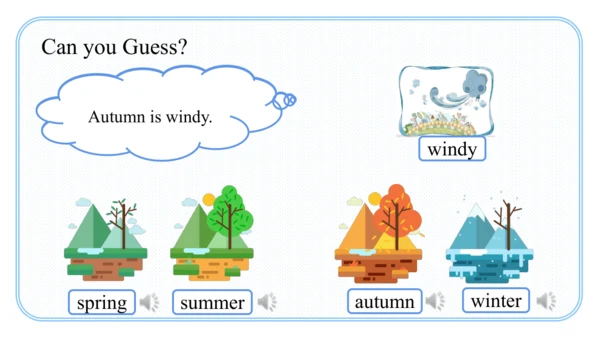 Unit 2 My favourite season Part A Let's talk课件（41张