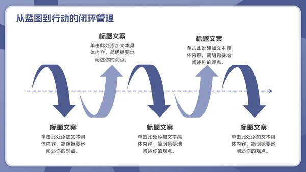 紫色简约几何职业生涯规划行动指南PPT模板