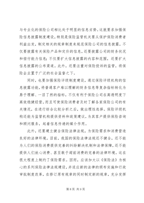 保险市场供给约束.docx