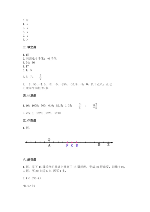 冀教版小升初数学模拟试卷及完整答案【夺冠】.docx