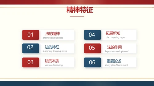 红色大气法律宪法宣传学习介绍PPT