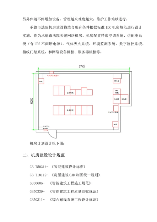 机房建设优质项目实施专业方案.docx