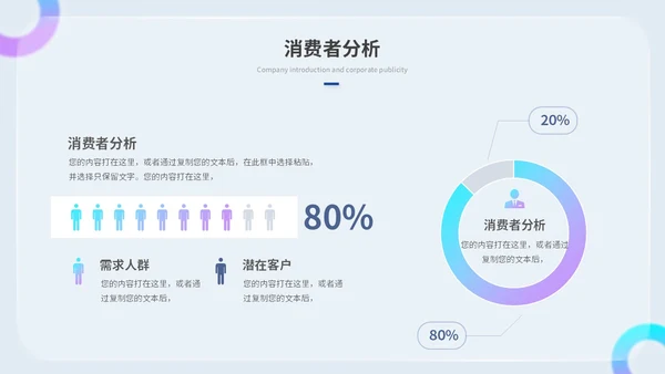 创意毛玻璃风产品介绍公司介绍商业计划书ppt模板
