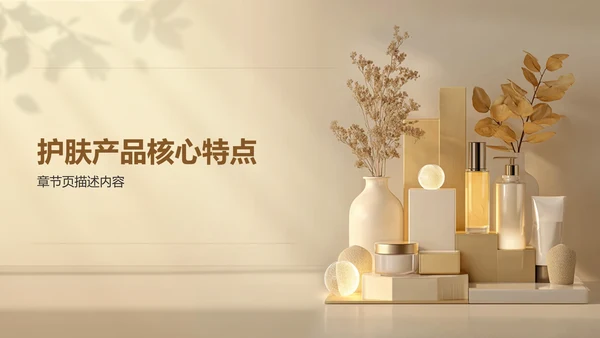 护肤产品介绍PPT模板