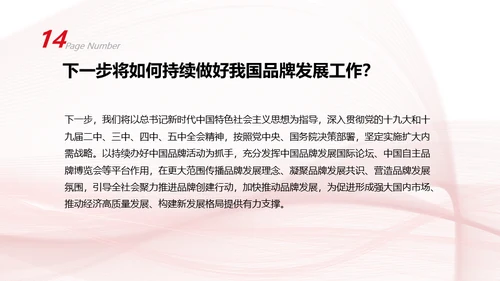 中国品牌日民族的世界的通用PPT模板