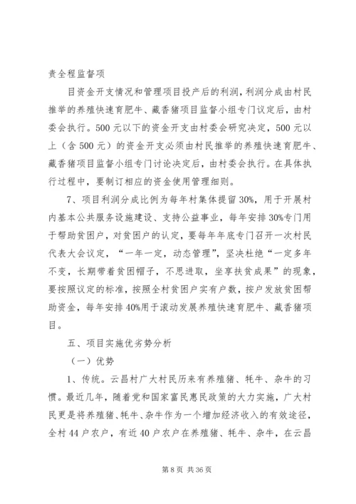 整村推荐扶贫发展计划.docx