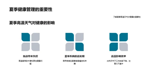 夏季健康守护