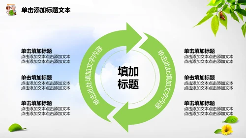 医疗唯美清新工作动态PPT