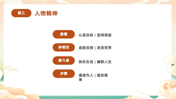 西游记阅读分享主题班会通用PPT模板课件
