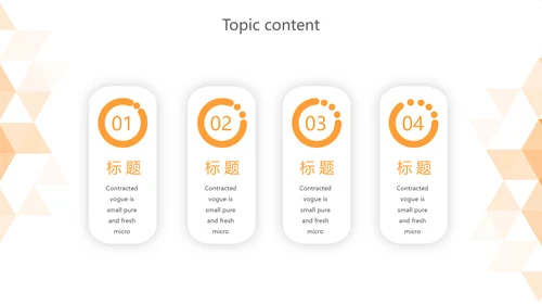 橙色时尚岗位竞聘述职报告动态PPT模板