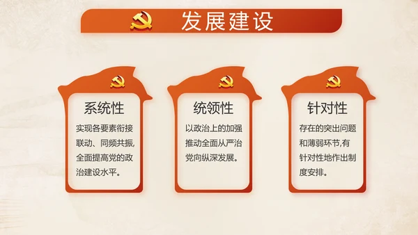 红色党建党支部年终述职报告学习教育动态PPT