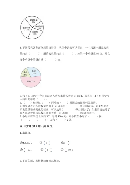 小学数学六年级上册期末模拟卷附完整答案（全国通用）.docx