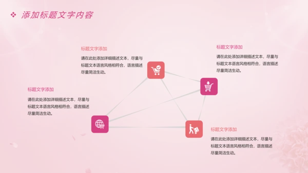 唯美粉红关爱女性健康关爱PPT模板