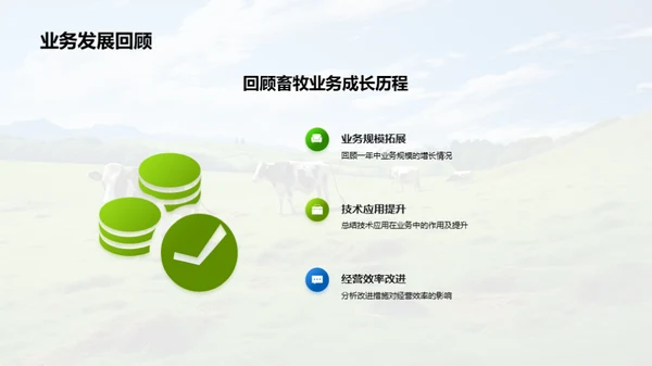 畜牧业务崭新征程