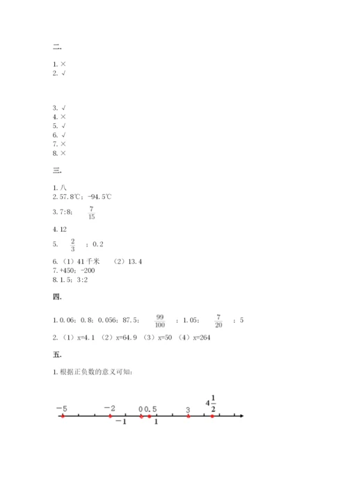 苏教版数学小升初模拟试卷汇编.docx