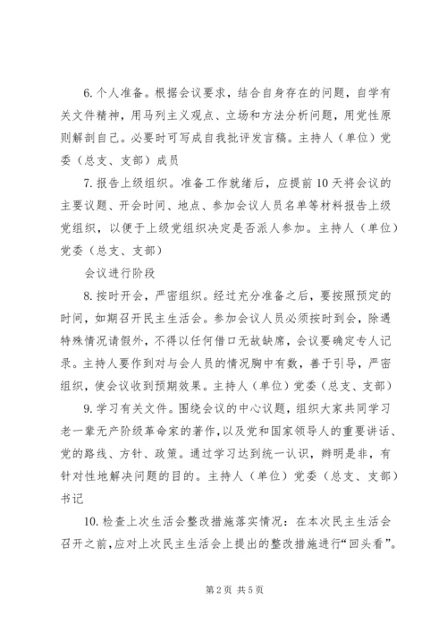 学校专题民主生活会会前准备工作报告 (2).docx
