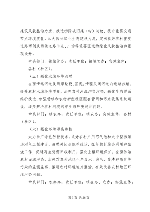 镇农村环境治理专项工作方案.docx