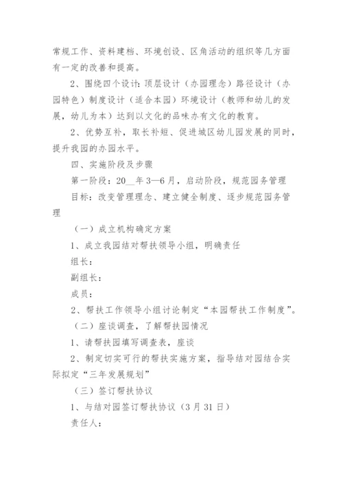 优质幼儿园结对帮扶活动方案7篇.docx