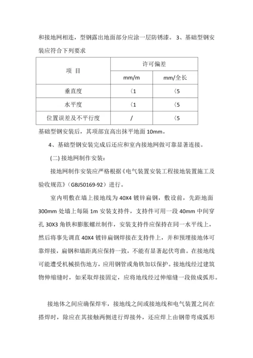 电力综合项目施工专项方案.docx