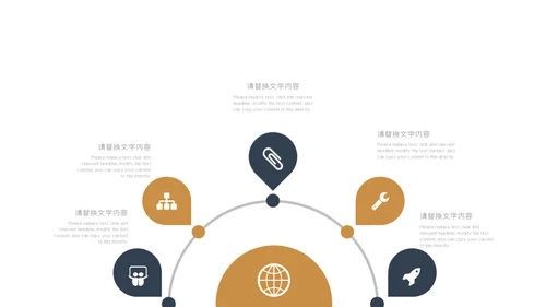 商务欧美风金融理财业绩报告通用PPT模板