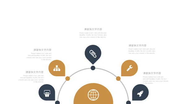 商务欧美风金融理财业绩报告通用PPT模板