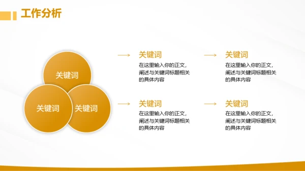 黄白3D复工工作计划PPT模板