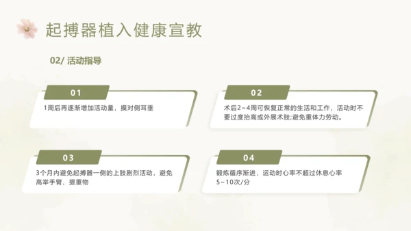 绿色简约风起搏器术后护理培训课件