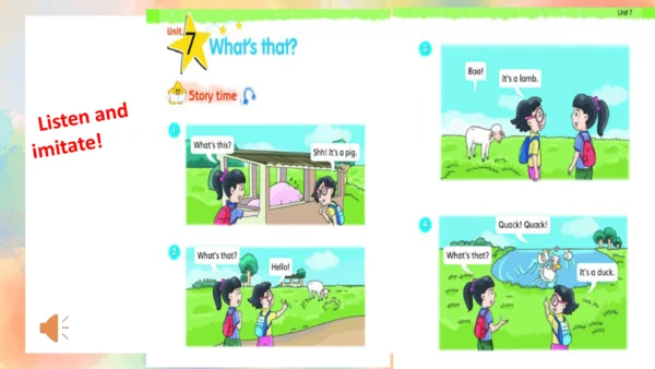 Unit 7 What's that 单元同步课件(共24张PPT)