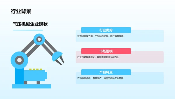 蓝色插画设备主管竞聘述职PPT模板