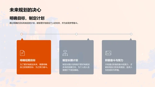 大学选择与未来规划PPT模板