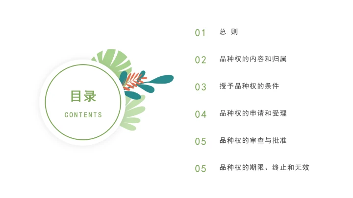 普法全文学习2025年4月新修订《中华人民共和国植物新品种保护条例》PPT课件