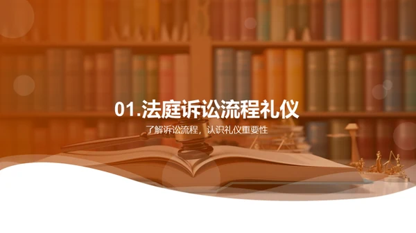 专业律师法庭礼仪