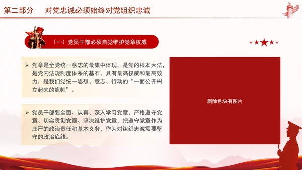党员干部培训党课将忠诚标准践行到底专题PPT