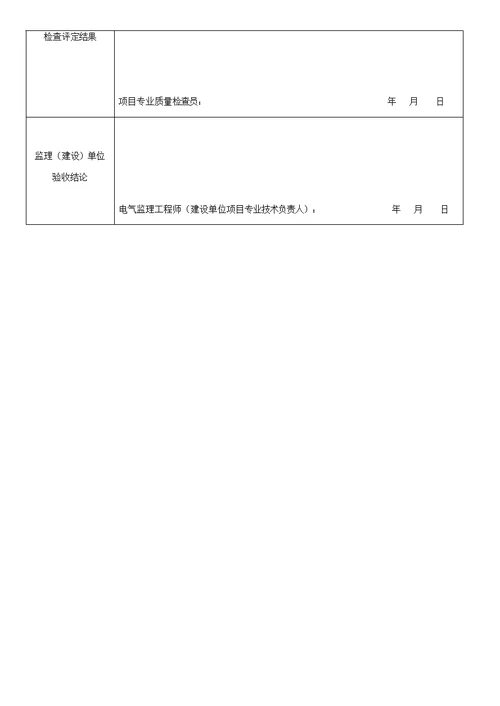 电线导管、电缆导管和线槽敷设分项工程质量验收记录