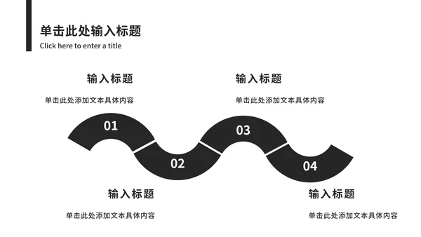 极简商务岗位竞聘ppt模板