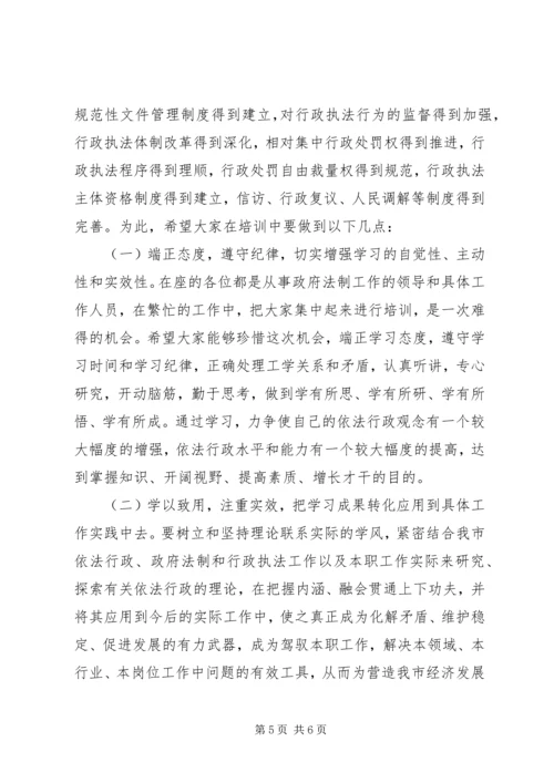 副市长在执法培训会发言.docx