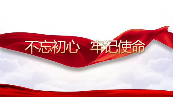 不忘初心牢记使命党支部学习教育PPT