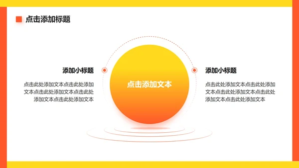 黄色商务风大学生创新创业计划书PPT模板
