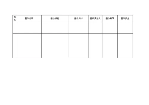 安全检查整改方案