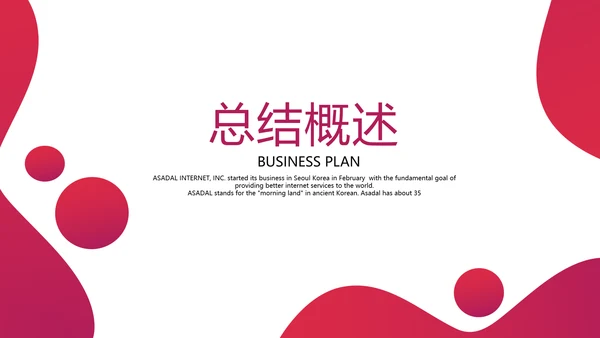 红色个人工作总结述职商务风通用PPT动态模板