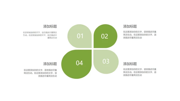 绿色插画风小清新学生读书分享教育PPT模板