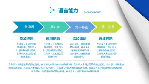 打开书页翻页风格个人简历通用PPT模板