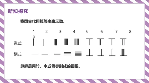 紫色一年级《10的认识和加减法》课件PPT模板