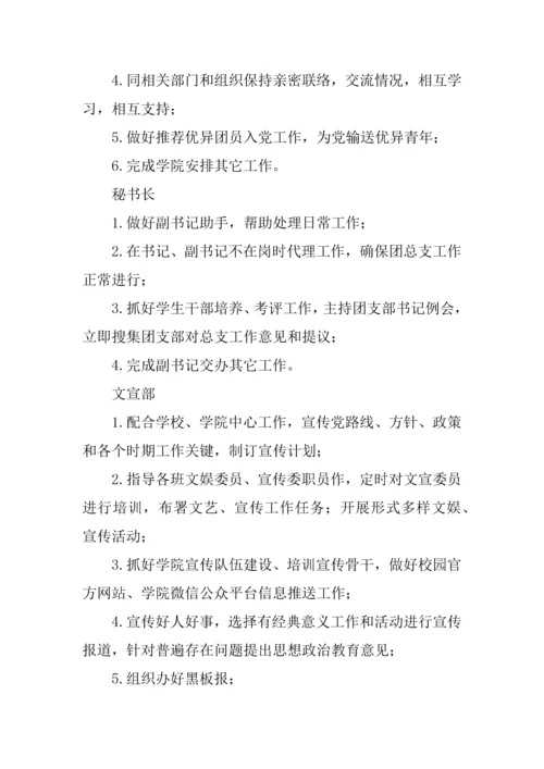 学院学生干部竞选活动专业方案.docx