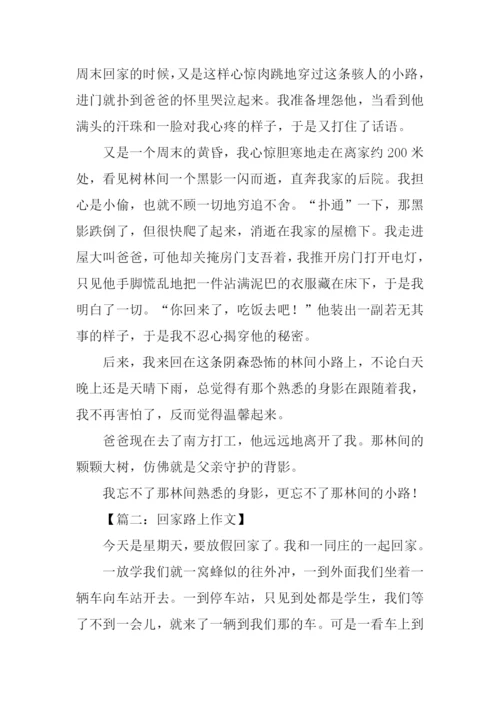 关于回家路上的作文.docx