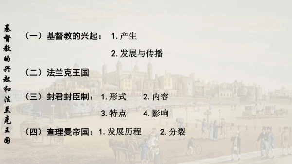 第三单元封建时代的欧洲  单元复习课件（29张PPT）