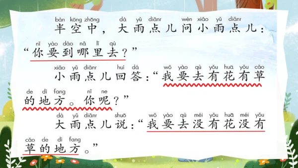 课文8《雨点儿》-（教学课件）