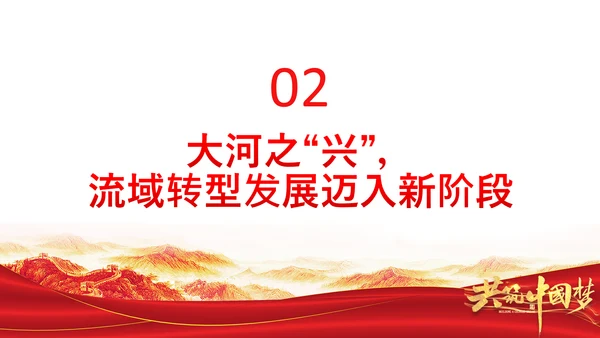 让黄河成为造福人民的幸福河通用PPT模板