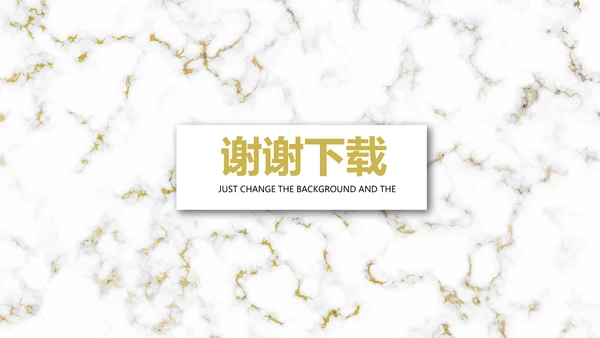 大理石风格室内装饰设计PPT动态模板